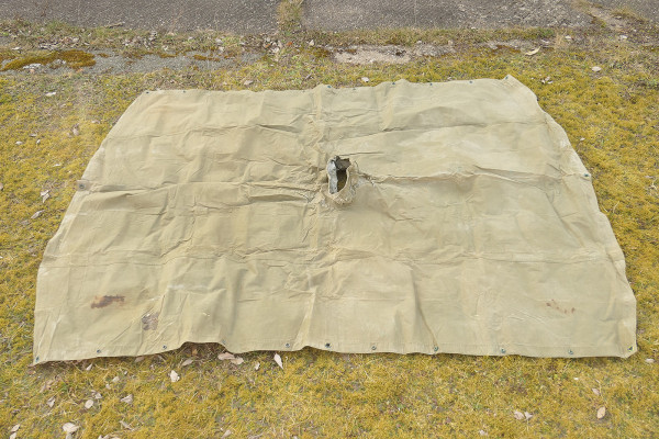 #6 Original US ARMY Vietnam Multipurpose Poncho olive shelter ground sheet tent