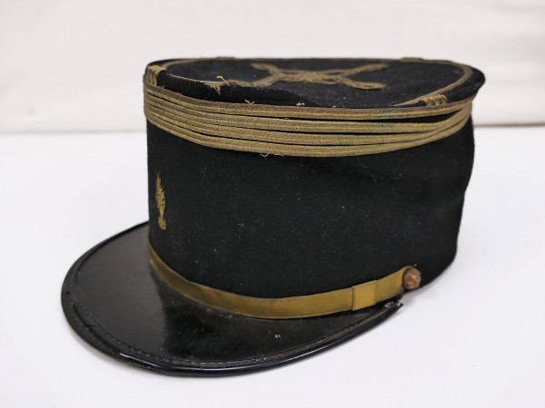 Frankreich Militär WW2 French Kepi Gr. 58 Käppi Offizier Schirmmütze