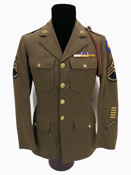 US ARMY WW2 Class A Uniform Enlisted Men Staff Sergeant - 36R