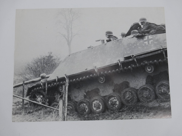 Poster / Bild Jagdpanzer der SS-Panzer Jäger Abt. 1 (40x30cm)