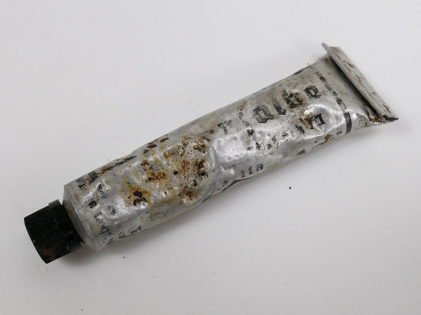 #3/ Wehrmacht Tube Mückensalbe Sanitätspark III Berlin Salbe