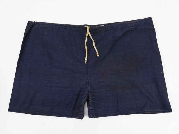 Wehrmacht Original Sporthose kurz blau SCHIESSER Sportbekleidung