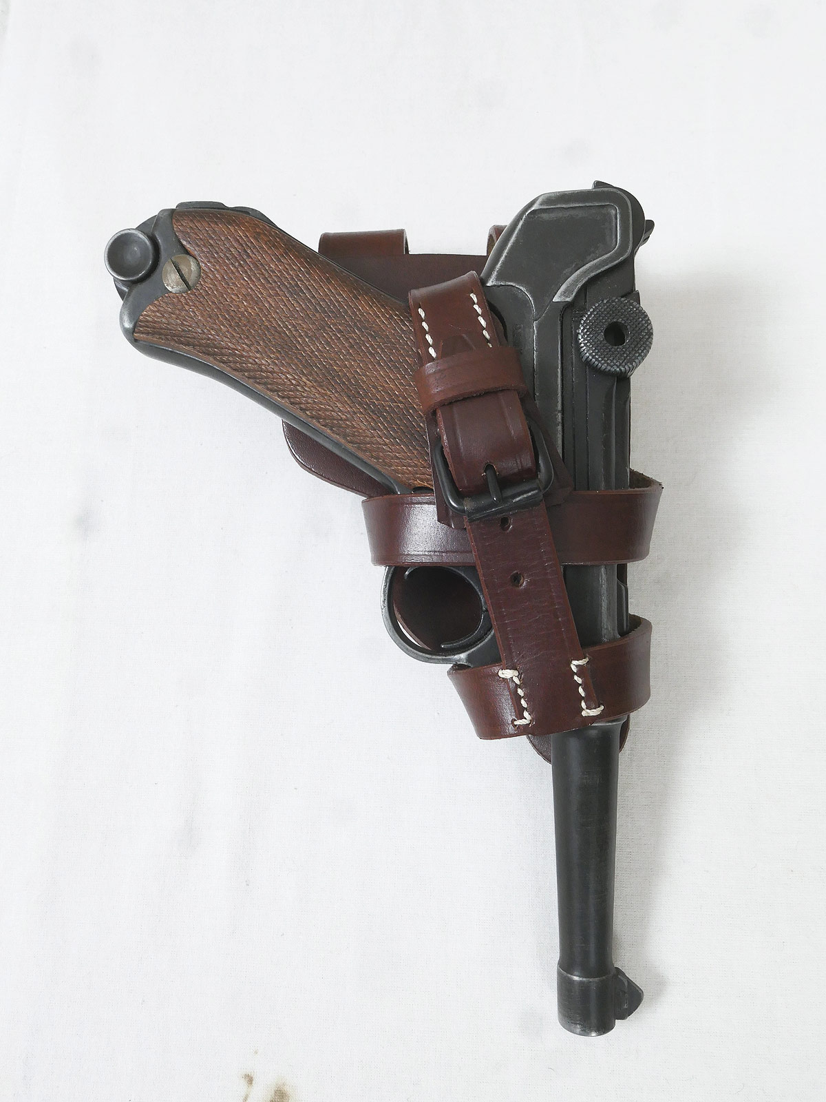 Wehrmacht LUFTWAFFE pistole Borsa p08 paracadutisti Paracadutista nero 01 