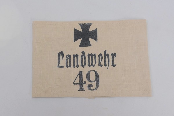 WK1 Armbinde 49. Landwehr - Division