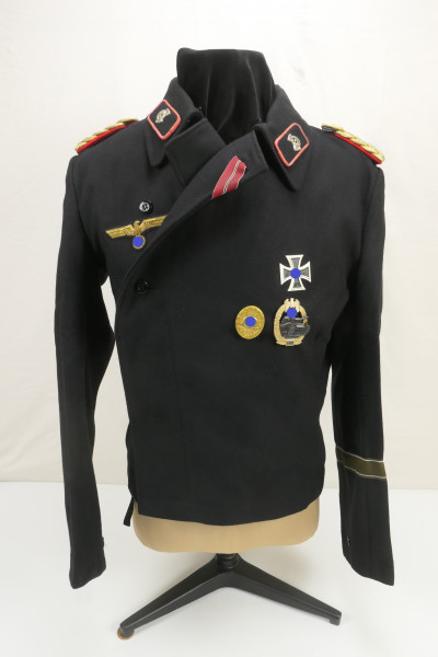 Wehrmacht Uniform Panzer General Dr. Franz Bäke Panzerbluse Feldherrnhalle Panzerjacke