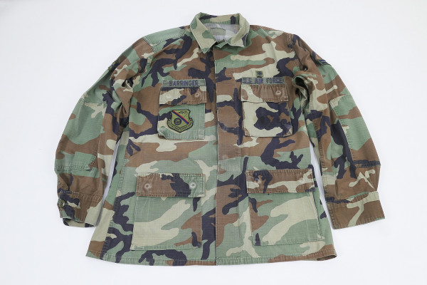 US Army Feldhemd Coat Camouflage Woodland - Medium