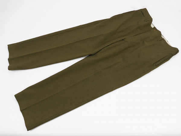 Original US WW2 M1937 Feldhose M37 Field Trousers enlisted man SEHR GROß W42 mit Maßen !!!