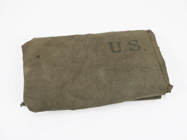 Original US Army WW2 Zeltplane Zelt Shelter Zeltbahn 1944 *stärker gebraucht*