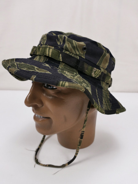 EINZELSTÜCK US ARMY Vietnam Tiger Stripe Boonie Buschhut Jungle hat Special Forces LRRP MIKE