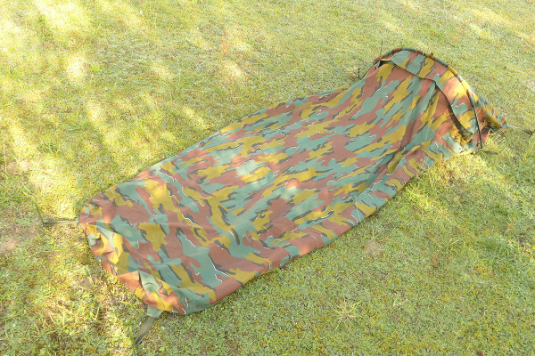 BE Belgien Special Forces Bivy Bag Jigsaw Camo Gore-TEX Biwaksack Zelt Carinthia