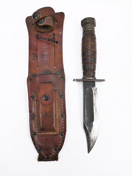 Vietnam USAF Air Force SURVIVAL HUNTING PILOT'S KNIFE 1967 Pilotenmesser Kampfmesser Camillus