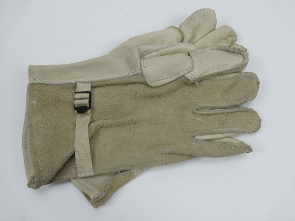 US Military Work Gloves Heavy Duty Cattlehide Leder Handschuhe MG Gunner Arbeitshandschuhe Gr.5