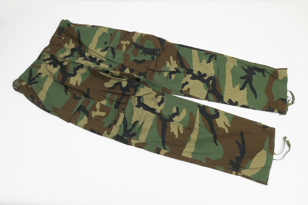 US Army Feldhose Combat Trousers Camouflage Woodland 1988 - Medium Regular