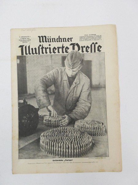 Münchner Zeitschrift Illustrierte Presse Zeitung JG21/Nr.5 Ausgabe 3.Februar 1944