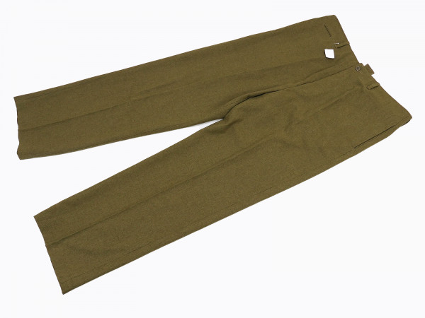 Einzelstück - US M1937 Feldhose M37 Mustard Field Trousers Wool ANTZ mit Maßen