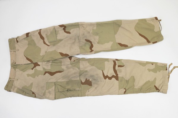 US Field Trousers Hot Weather 3-color Desert Camouflage Small Regular Feldhose