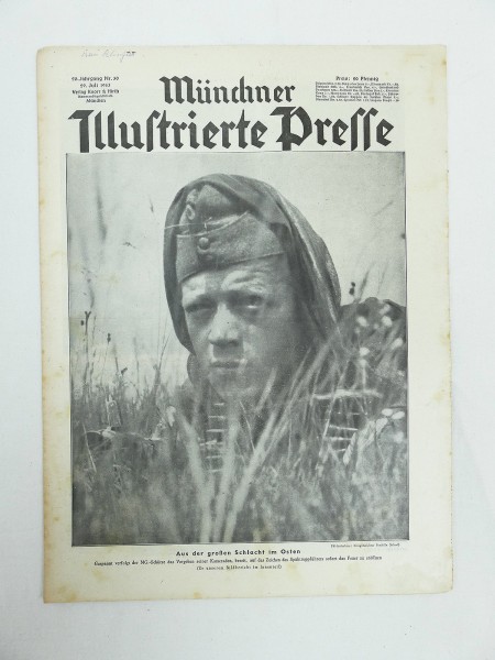 Münchner Zeitschrift Illustrierte Presse Zeitung JG.20/Nr.30 Ausgabe 29. Juli 1943
