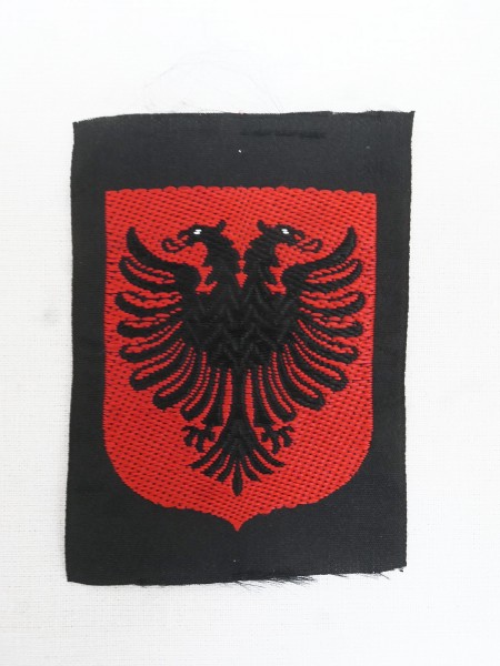 Freiwilligen Ärmelabzeichen Albanien Uniform Ärmelschild Elite Skanderbeg