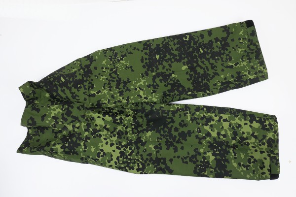 Gr. S - Dänemark Gore-tex Nässeschutz Hose Flecktarn HMAK 2001 Regenhose