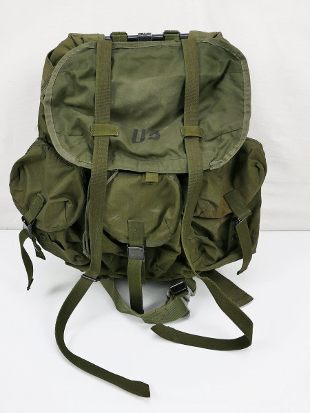 US Army Alice Field Pack Combat Nylon LC-1 Rucksack m. Metallgestell / Frame Small