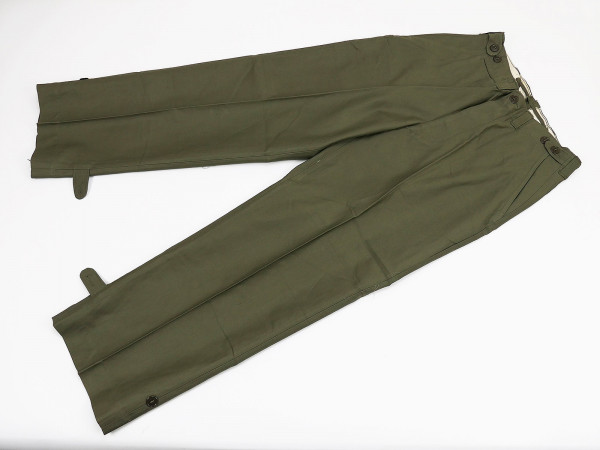 Einzelstück ORIGINAL US ARMY M-1943 Trousers Field Cotton O.D. W32/I30 Hose 1944 WW2