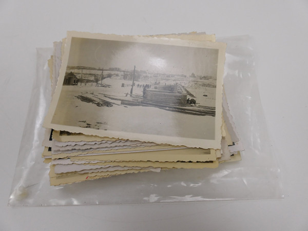 Konvolut Fotos 58 Stück Bilder militärisch aus Fotoalbum