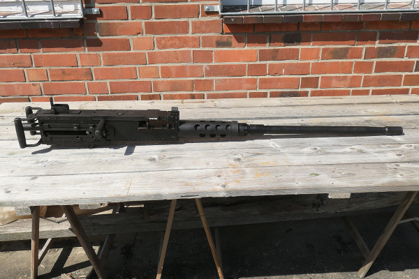 #1 Browning Machine Gun MG Cal. 50 M2 - Modell - 1:1 Nachbau Lauf zerlegbar