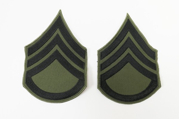 US ARMY Vietnam Ranks Dienstgradabzeichen - Staff Sergant E6 - Uniform Rangabzeichen 1968