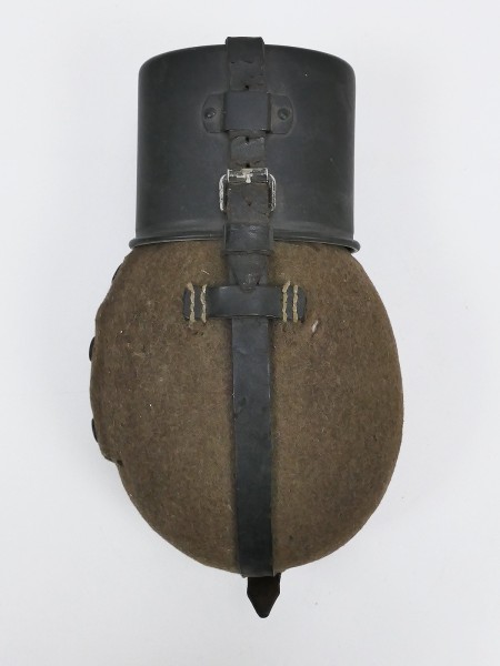 Wehrmacht Feldflasche MN40 mit Aluminium Becher