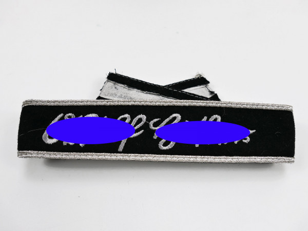 Waffen SS Ärmelband A.H. Leibstandarte LAH Mannschaften für den Wachmantel