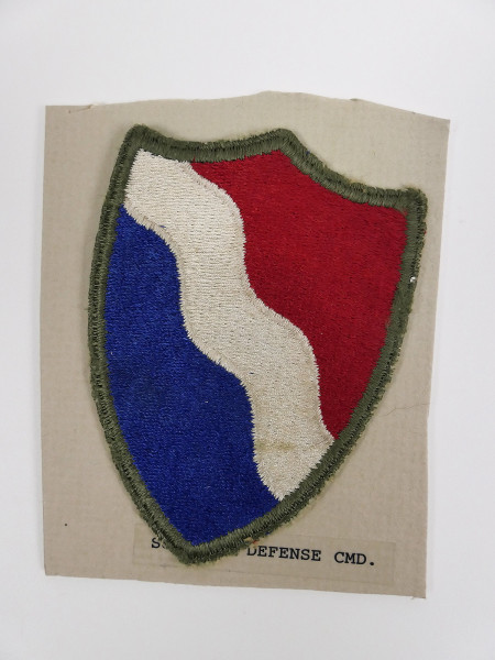 Original US ARMY WW2 Abzeichen Badge Southern Defense Command Patch U.S. Command / Special Units