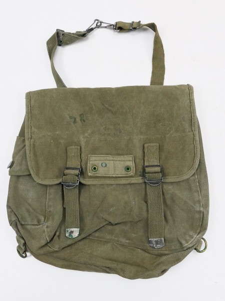#1 Original US ARMY WW2 Musette Bag 1943 Kampftasche