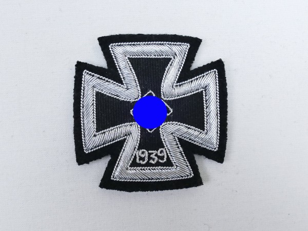 Wehrmacht Eisernes Kreuz 1939 EK1 gestickte Stoffausführung