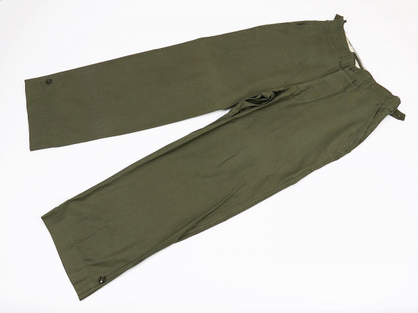 Einzelstück - Original US ARMY WW2 M1943 Feldhose M43 Field Trousers OD mit Maßen (S)