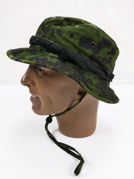 Dänemark ARMY ORIGINAL Combat Hat woodland camouflage Boonie Hat Buschhut Gr.61