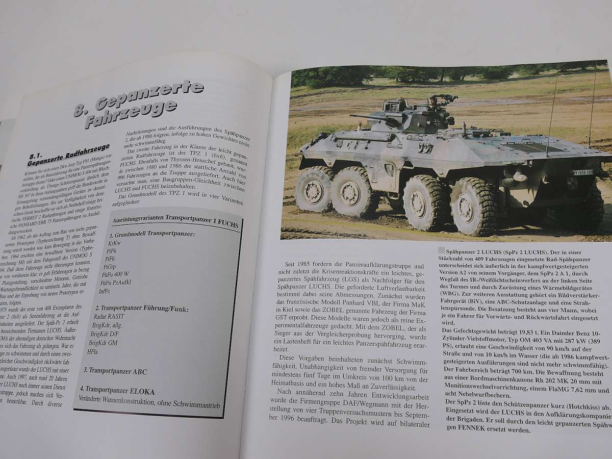 洋書 Rad- und Kettenfahrzeuge der Bundeswehr Fachbuch - Die Rad- und Kettenfahrzeuge der Bundeswehr. 1956