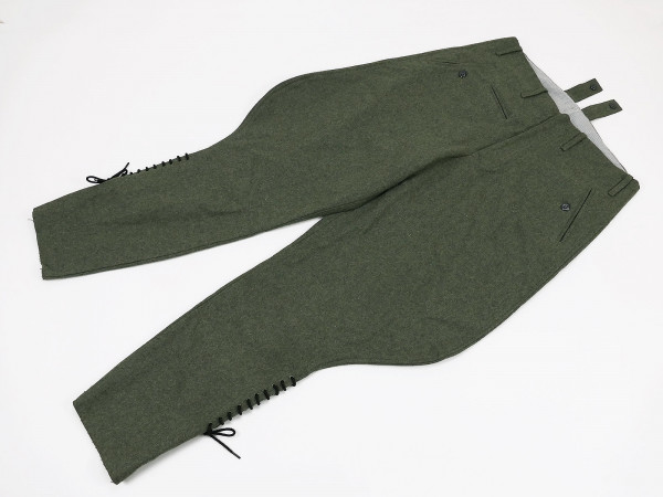 Einzelstück Wehrmacht M35 Stiefelhose Wolle Breeches Reitstiefelhose Uniformhose Gr. M