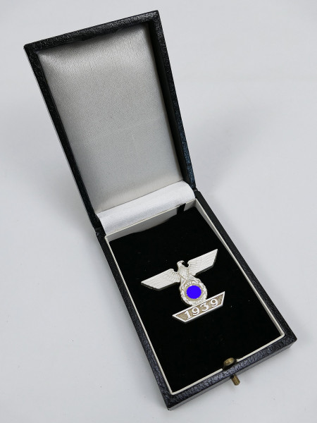Eisernes Kreuz 1939 Wiederholungsspange im Verleihungsetui / Etui Spange EK1