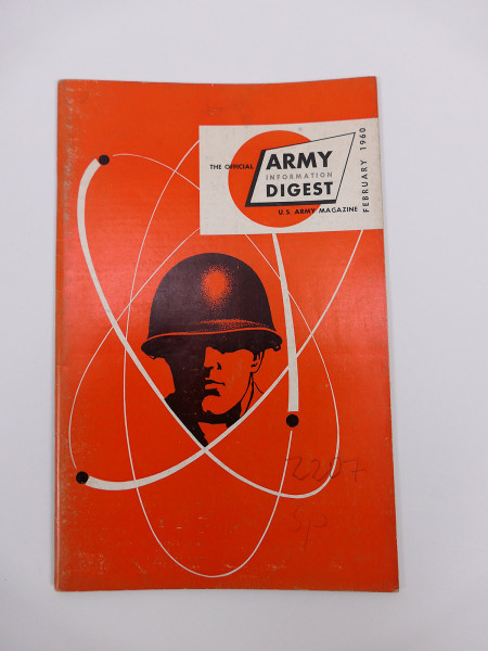 US ARMY Information Digest Heft Magazin Zeitschrift NAM Vietnam February 1960