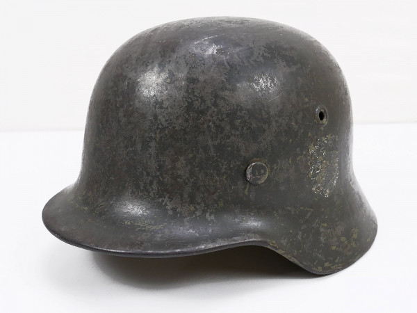 Wehrmacht Stahlhelm M40 ET64 mit Helmfutter Gr.57 aus Museum