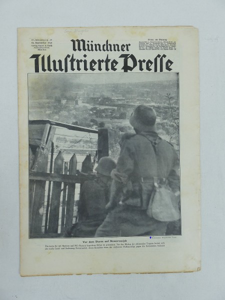 Münchner Zeitschrift Illustrierte Presse Zeitung JG19/Nr.39 Ausgabe 24. September 1942