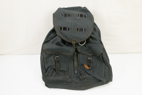 #B Vintage Rucksack Blaugrau Typ wie Luftwaffe WW2