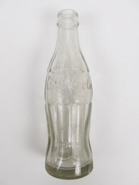 WW2 Original Coca-Cola Glas Flasche (klein) 11-1945 schöner Zustand