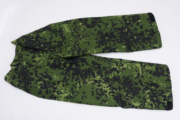 Gr. XS - Dänemark Gore-tex Nässeschutz Hose Flecktarn HMAK 2002 Regenhose