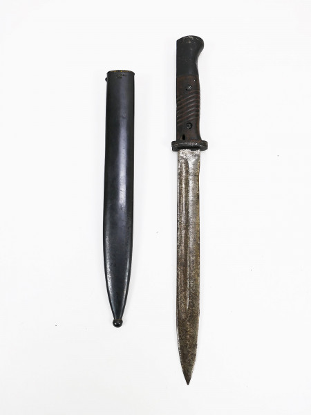 Wehrmacht original Bajonett M84/98 K98 / Seitengewehr mit Repro Scheide