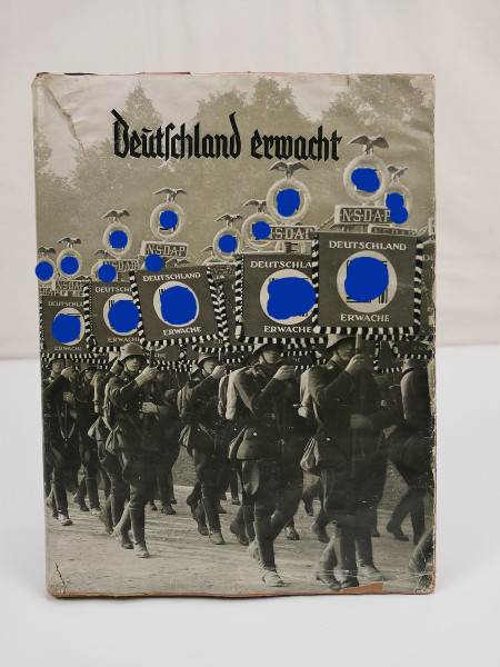 Buch - Sammelalbum Cigaretten Bilderdienst Deutschland Erwacht NSDAP Vollständig