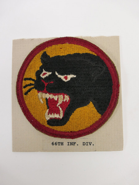 Original US ARMY WW2 Infanterie Divisionsabzeichen Patch - 66th Infantry Division Abzeichen