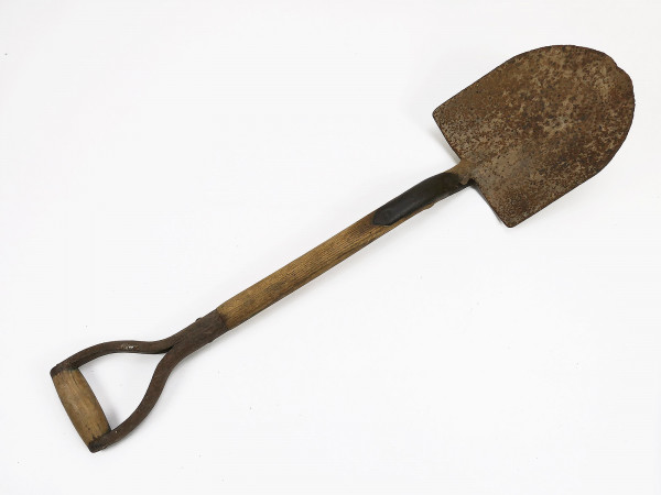 #2/ Original US ARMY Shovel JEEP MB 201 Hotchkiss Schaufel Spaten Ford GPW