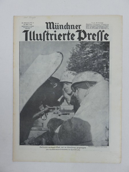 Münchner Zeitschrift Illustrierte Presse Zeitung JG.20/Nr.11 Ausgabe 18. März 1943