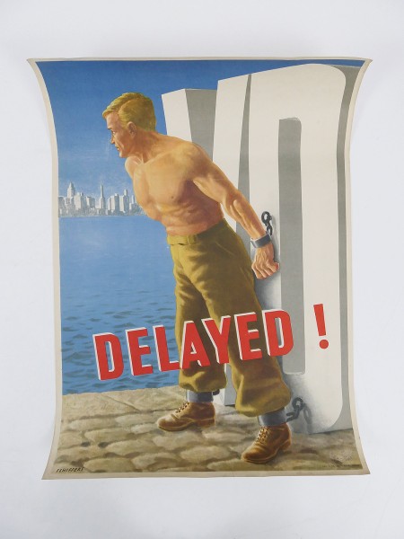 #01 WW2 Military Poster Plakat US Army Kaserne VD Venereal Disease Geschlechtskrankheiten
